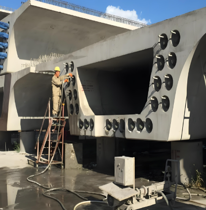 钢城压浆料施工流程及注意事项